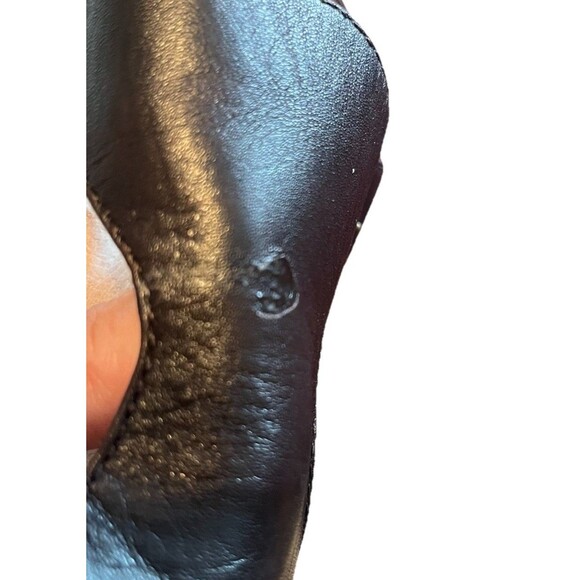 Anthropologie No 704b Vanya Brown Leather Python T Ankle Strap Pumps Shoes 5.5 - Picture 9 of 9